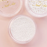 Metallic Caviar Beads - Silver (0.6 mm)